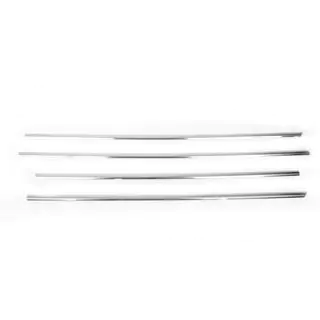Ornamente geamuri inox (4 buc) Skoda Superb 2009-2015 foto 3