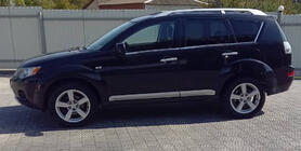 Mitsubishi Outlander 2006-2012 Ornamente geamuri inox (8 buc) foto 1
