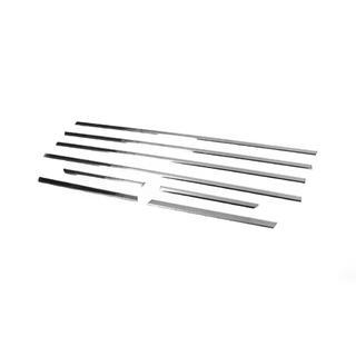 Ornamente geamuri inox (8 buc) Mitsubishi Outlander 2006-2012 foto 2