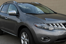 Nissan Murano 2002-2008 Capace Oglinzi Otel Inoxidabil (2008-2010, 2 buc) foto 3