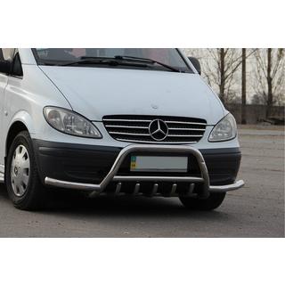 Bullbar WT003 cu bare laterale (Inox) foto 2