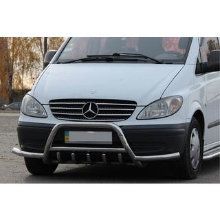 Bullbar WT003-Plus cu Bare Laterale (Inox) foto 3
