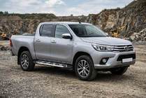 Toyota Hilux 2015- Praguri Laterale Sunrise (2 buc, Aluminiu) foto 1