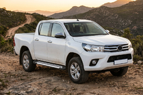 Toyota Hilux 2015- Praguri Laterale Line (2 buc, Aluminiu) foto 1