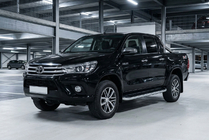 Toyota Hilux 2015- Praguri Laterale Tayga Grey (2 buc, Aluminiu) foto 1