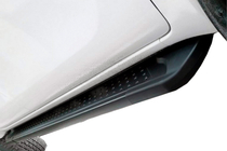 Toyota Hilux 2015- Praguri Laterale Allmond Black (2 buc, Aluminiu) foto 7