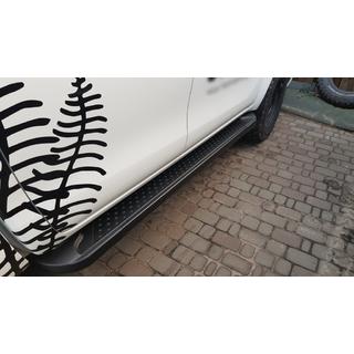 Praguri Laterale Allmond Black (2 buc, Aluminiu)