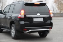 Toyota Land Cruiser Prado 150 2009-2023 Bara Spate AK008 (Inox) foto 2
