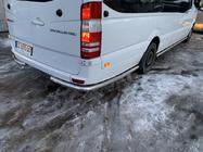 Mercedes Sprinter W906 2006–2018 Tevi laterale in spatele rotii din spate, unghiulare (2 buc, inox) foto 9