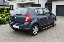 Dacia Sandero 2007-2013 Praguri Laterale Maya V1 (2 buc, Aluminiu) foto 1