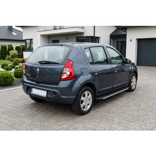 Praguri Laterale Maya V1 (2 buc, Aluminiu) Dacia Sandero 2007-2013 foto 1