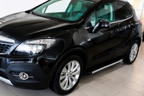 Opel Mokka 2012-2021 Praguri Laterale Maya V1 (2 buc, Aluminiu) foto 3