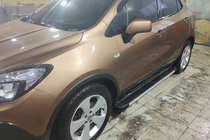 Opel Mokka 2012-2021 Praguri Laterale Maya V1 (2 buc, Aluminiu) foto 2