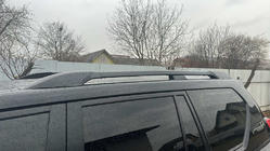 Toyota Land Cruiser Prado 150 2009-2023 Bare Transversale Design Original (Negre, 2 buc) foto 4