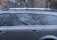 Opel Astra H 2004-2013 Bare longitudinale aluminiu (Caravan, crom) foto 3