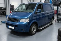 Volkswagen T5 Transporter 2003-2010 Praguri Laterale Maya V1 (2 buc, Aluminiu) Ampatament Lung foto 1