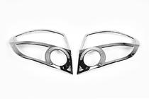 Hyundai Getz 2002- Capace cromate pentru stopuri (2 buc, plastic) foto 2