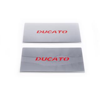 Praguri interioare Rosii (2 buc, inox) Fiat Ducato 2006-2025 foto 2