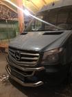 Mercedes Sprinter W906 2006–2018 Protectie fata (2013↗, inox) foto 7