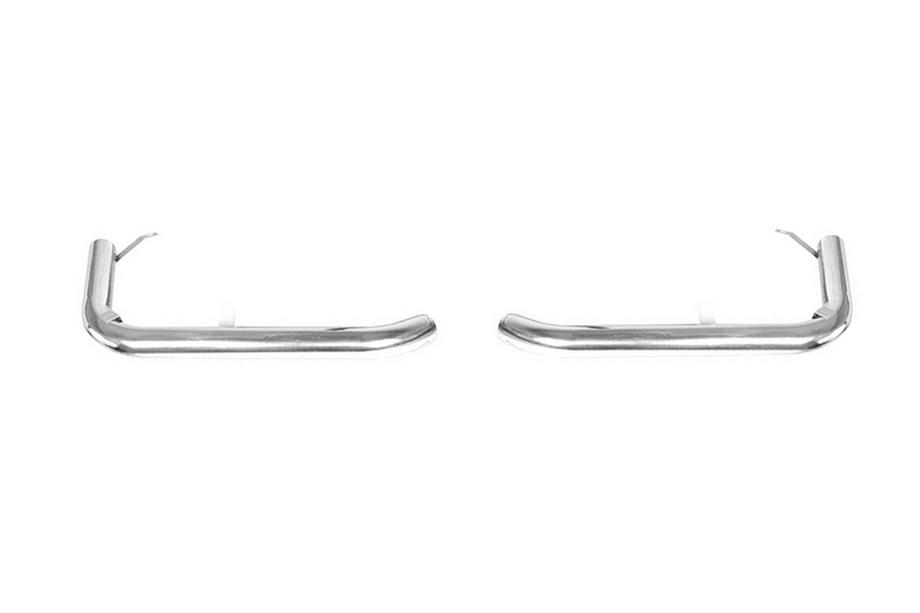 Mitsubishi Pajero Sport 1996-2007 Bare colturi spate simple (2 buc, inox) Image