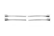 Volkswagen T5 2010-2015 Capace grila cromate separate (Carmos, 4 buc, inox) foto 2