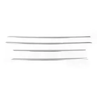 Ornamente geamuri inox (4 buc) Skoda Octavia II A5 2006-2010 foto 3