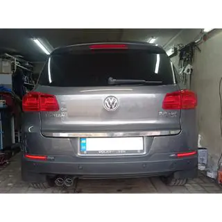 Ornament portbagaj inox foto 1