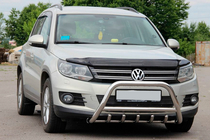 Volkswagen Tiguan 2007-2016 Bullbar WT003 (Inox) 60 mm, fara inscriptie foto 1