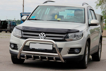 Volkswagen Tiguan 2007-2016 Bullbar WT003 (Inox) 60 mm, fara inscriptie foto 3