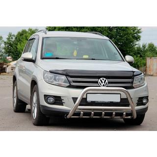 Bullbar WT003 (Inox) Volkswagen Tiguan 2007-2016 foto 1