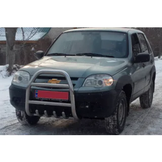 Bullbar QT007 (Otel Inoxidabil) foto 3