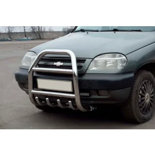 Bullbar QT007 (Otel Inoxidabil) foto 1