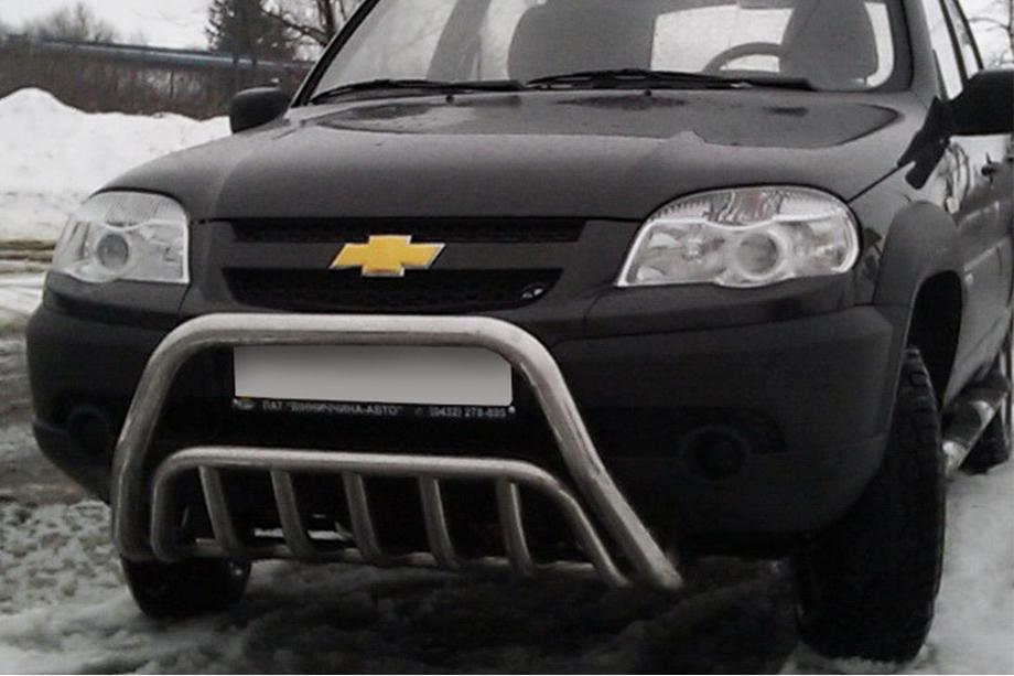 Chevrolet Niva 1998-2020 Bullbar WT002 (Otel Inoxidabil) Image