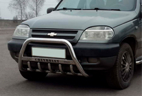 Chevrolet Niva 1998-2020 Bullbar WT004 Otel Inoxidabil foto 2