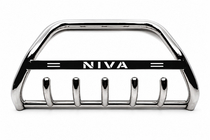Chevrolet Niva 1998-2020 Bullbar WT004 Otel Inoxidabil foto 3