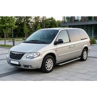 Praguri Laterale Fullmond (2 buc, Aluminiu) Chrysler Voyager 2001-2007 foto 1