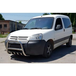 Bullbar WT003 (Inox) Peugeot Partner 1996-2008 foto 2