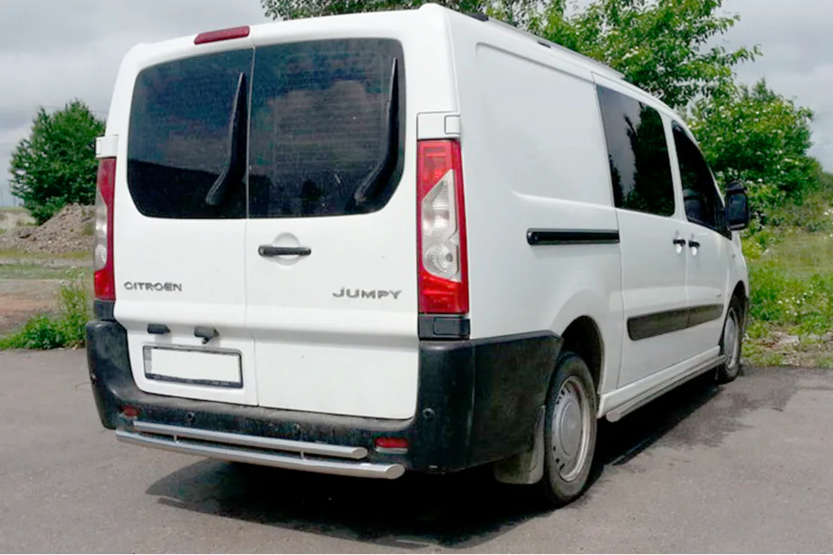 Peugeot Expert 2007-2016 Bara Spate AK-002-Dubla (Inox) Image