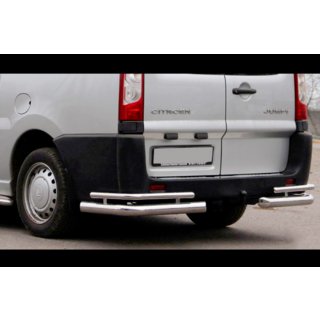 Colturi spate Double (2 buc, inox) foto 1
