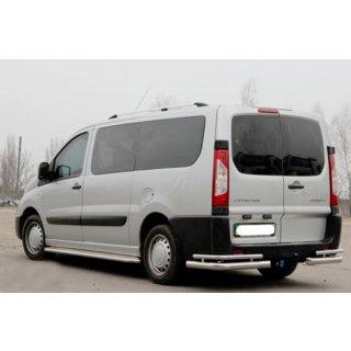 Colturi spate Double (2 buc, inox) foto 2