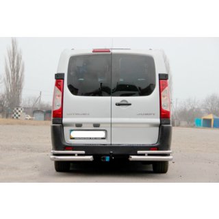 Colturi spate Double (2 buc, inox) foto 3