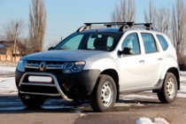 Dacia Duster 2008-2018 Bullbar WT022 Otel Inoxidabil foto 2