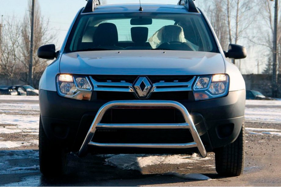 Dacia Duster 2008-2018 Bullbar WT022 Otel Inoxidabil Image