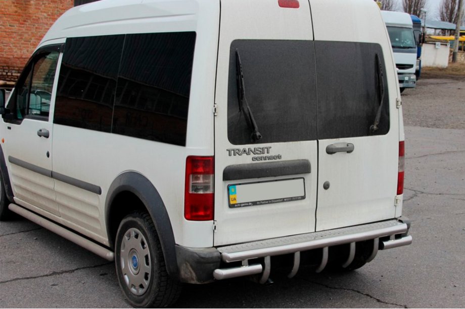 Ford Connect 2002–2006 Bara Spate AK-design (Inox) Image