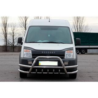 Bullbar cu Bare Duble WT004-Plus (Inox) foto 2