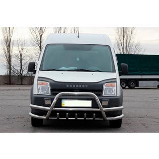 Bullbar cu bare duble WT003-Plus-2 (inox) foto 1