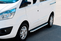 Ford Custom 2013-2022 Praguri laterale Fullmond (2 buc, aluminiu) foto 1