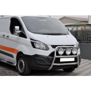 Bullbar WT022 (Otel Inoxidabil) Ford Custom 2013-2022 foto 4