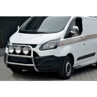 Bullbar WT022 (Otel Inoxidabil) Ford Custom 2013-2022 foto 3