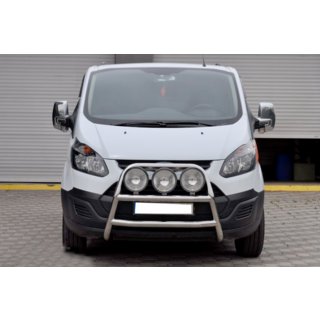 Bullbar WT022 (Otel Inoxidabil) Ford Custom 2013-2022 foto 1